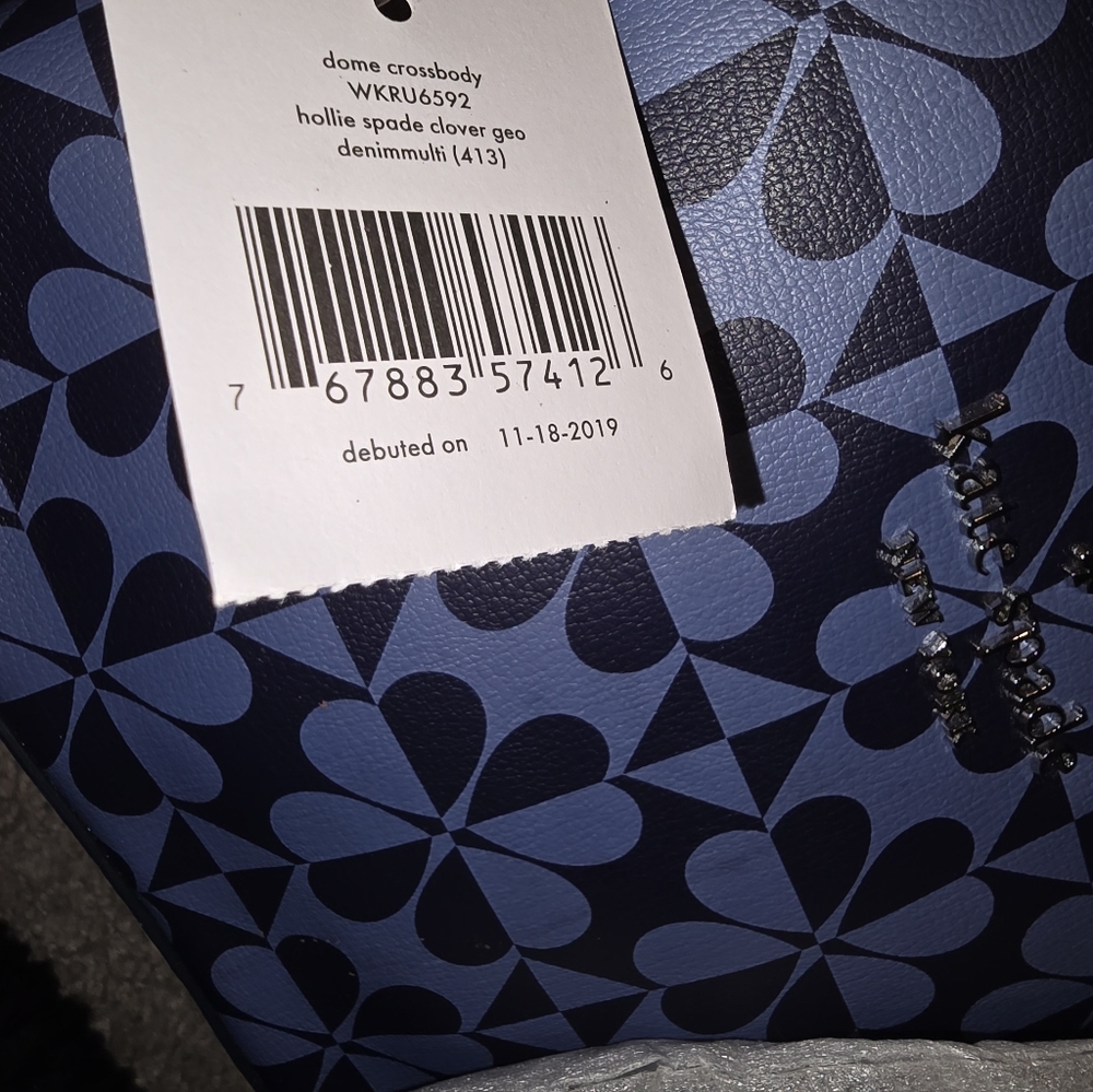 Kate Spade Hollie Spade Clover Geo Dome Crossbody - Picture 6 of 6